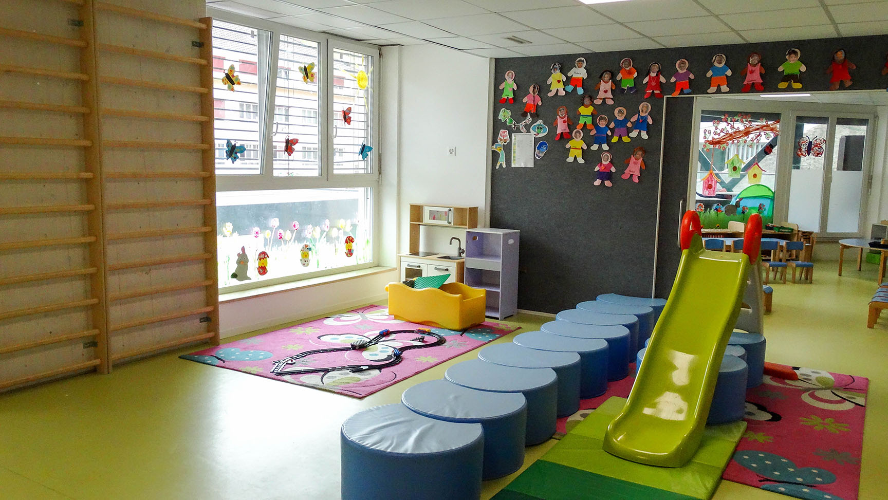 Locaux de la crèche au p'tit soleil